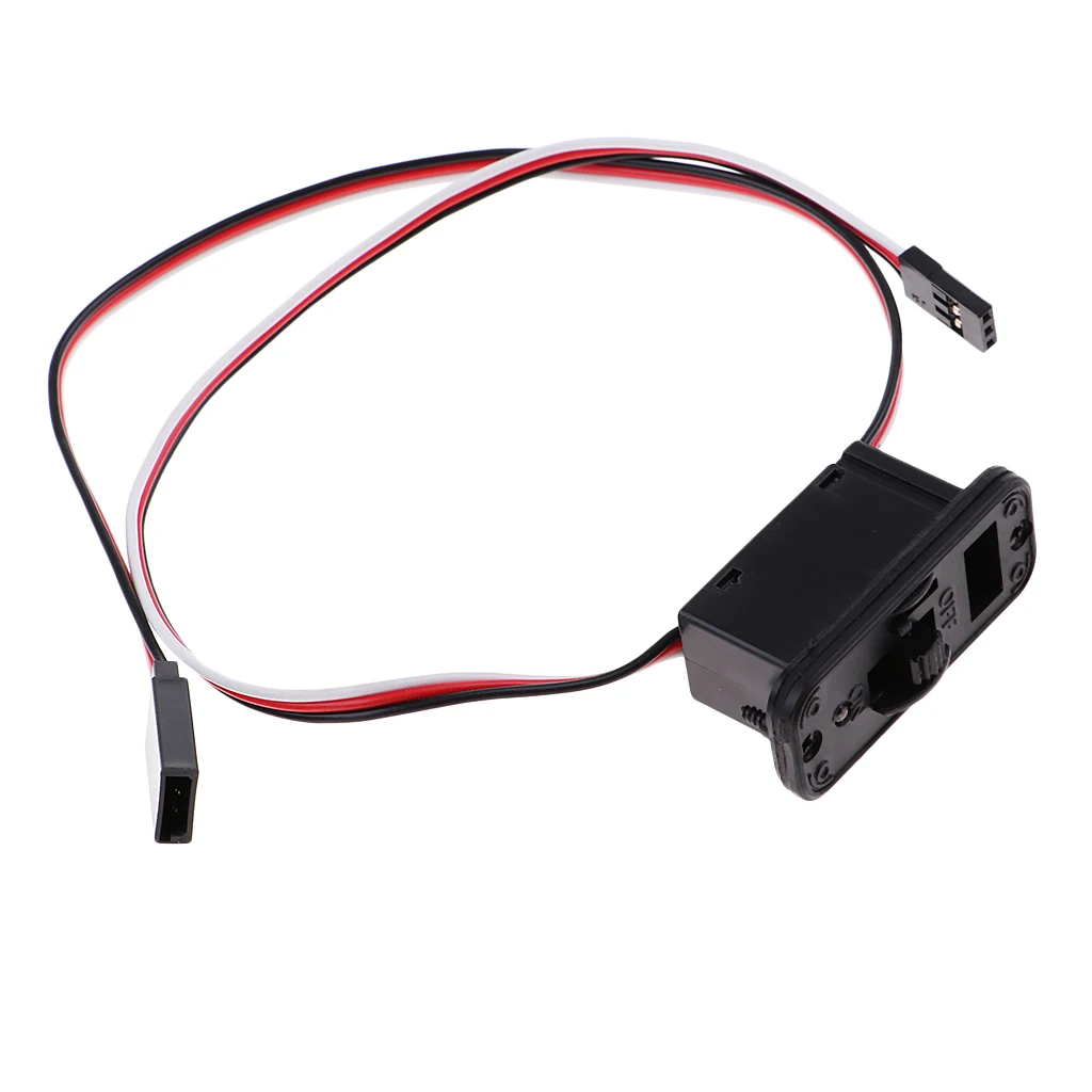 

Professional RC Plane Servo Extension Lead Futaba JR Male to Female Wire Cable w/ Switch Remote Control Parts