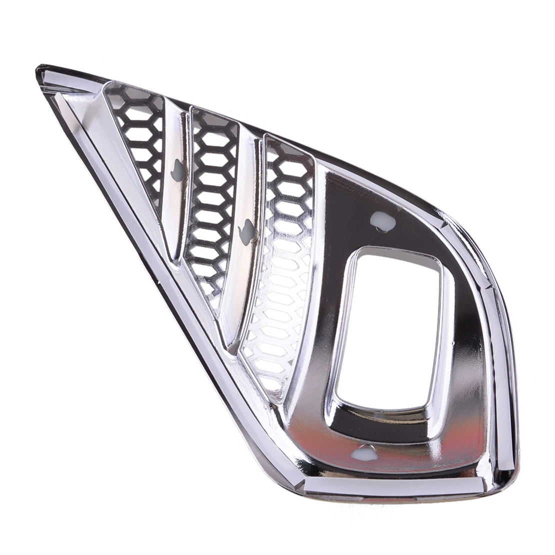 2Pcs Chrome ABS Car Front Left Right Bumper Fog Light Lamp Cover Trim Decor Fit for Toyota Highlander 2022 2021 2020