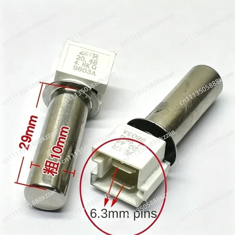 2pcs 9803A For Midea Little Swan Haier Washer Drying 4.8K Temperature Sensor Sensor Head Accessories