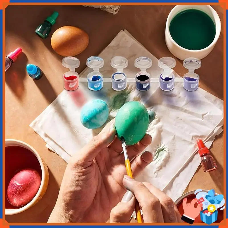 Compact 120 PCS Paint Containers With Lids 40 Strips Paint Containers Acrylic Paint With Lids For Craft Paint Storage Classroom