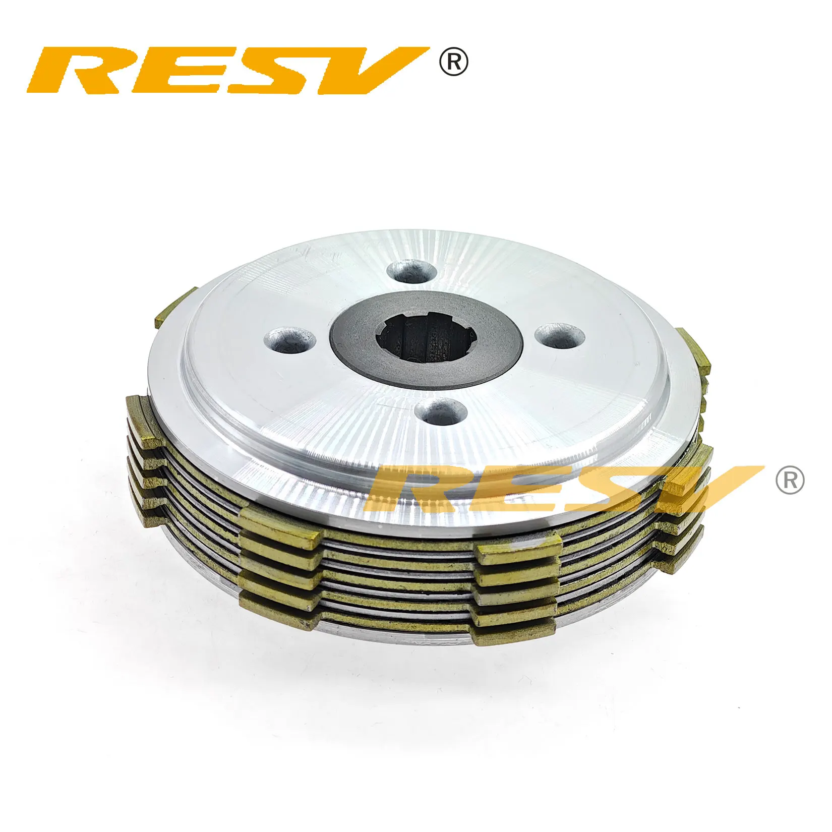 RESV Motorcycle Clutch Assembly for Lifan CG125 CG150 157FMI 162FMJ LF125 XF125 Parts Motor Bike