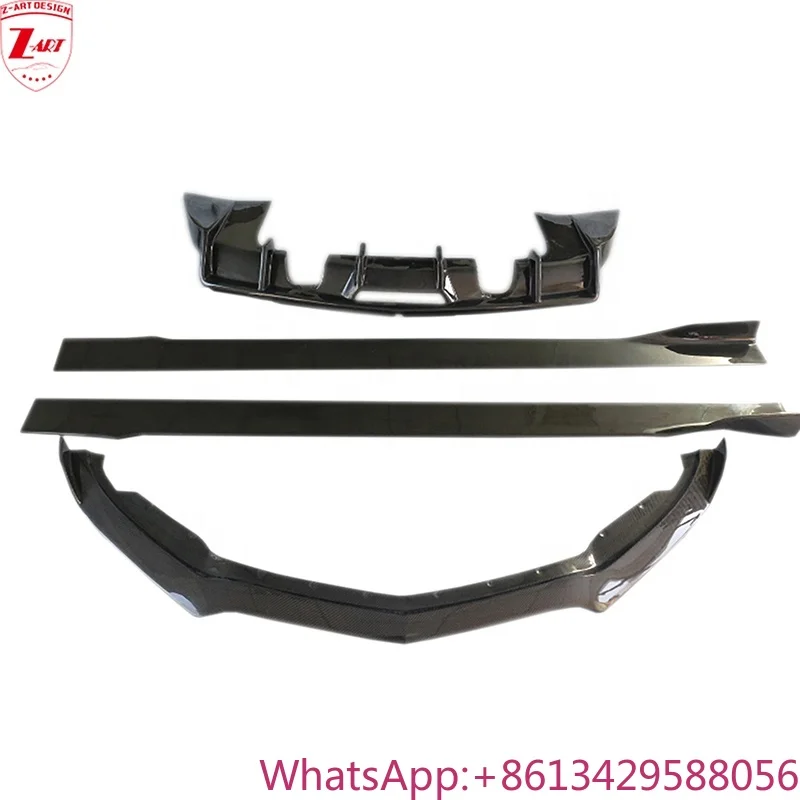 

Z-ART ATS Carbon Aerokit for Cadillac ATS Carbon Fiber Body Kit for cadillac ATS 2014-2019 Wind Spoiler Kit