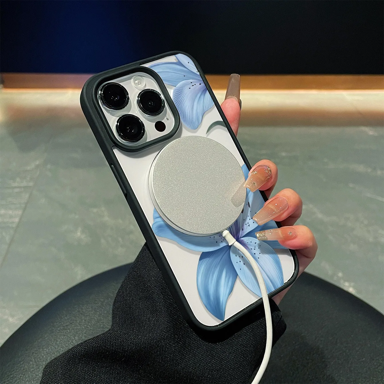Lce Blue Lily Şeffaf Kılıf Mag - Clear Magsafe Case incelemesi ve fiyatı