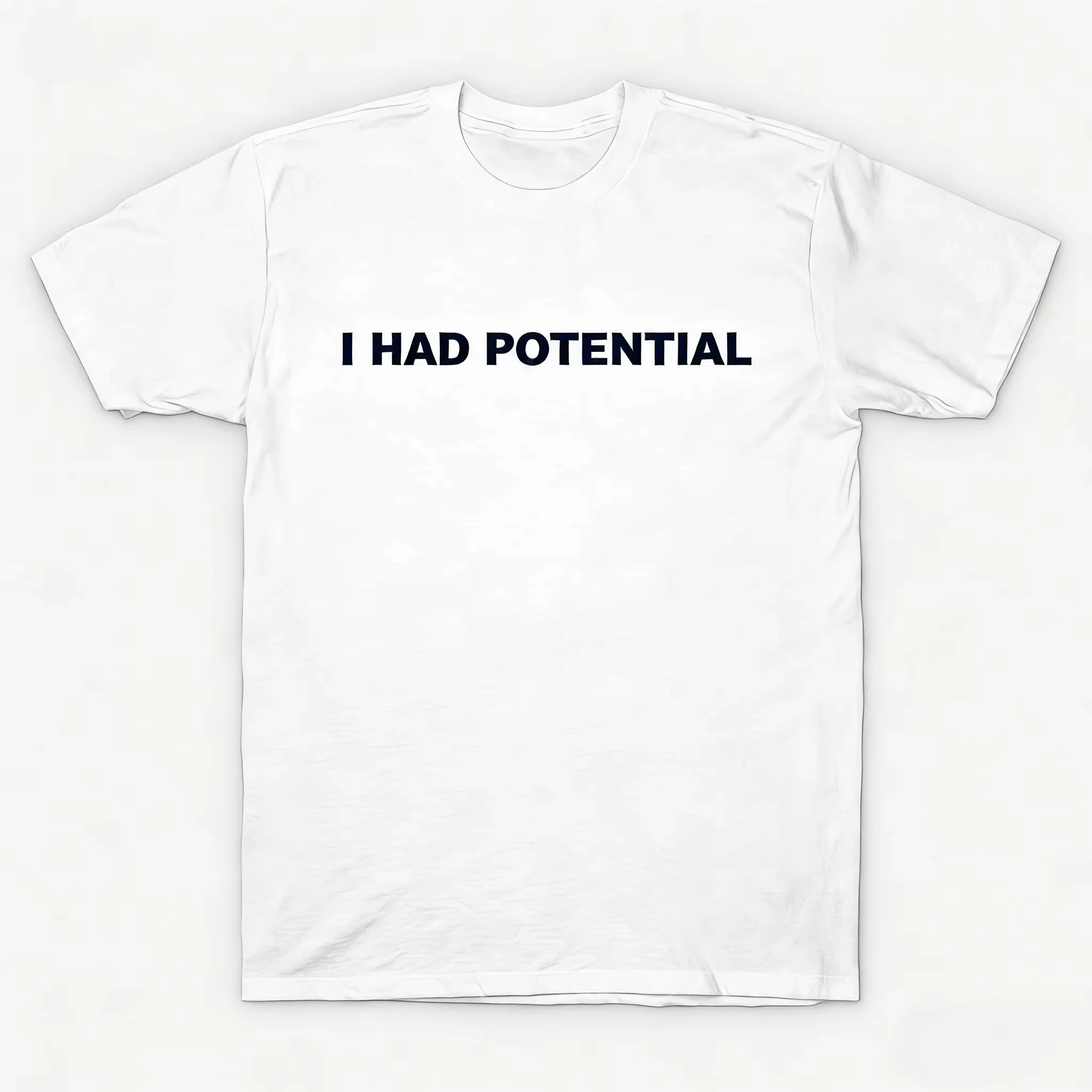 2026 Movie Project-Hail-Mary I HAD POTENTIAL Graphic Men's and Women's T-Shirt Cotton O-Neck Short Sleeve Oversized Y2k T Shirt