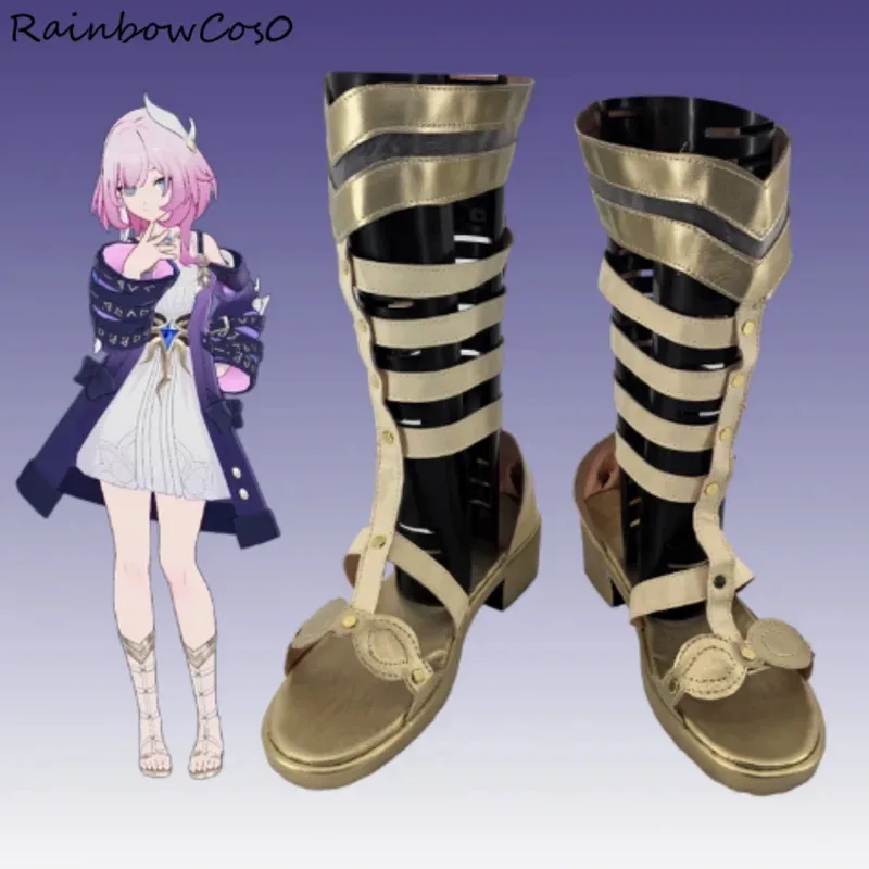 

Cyrene Honkai Impact Honkai: Star Rail Cosplay Shoes Boots Game Anime Halloween Christmas RainbowCos0 W4870