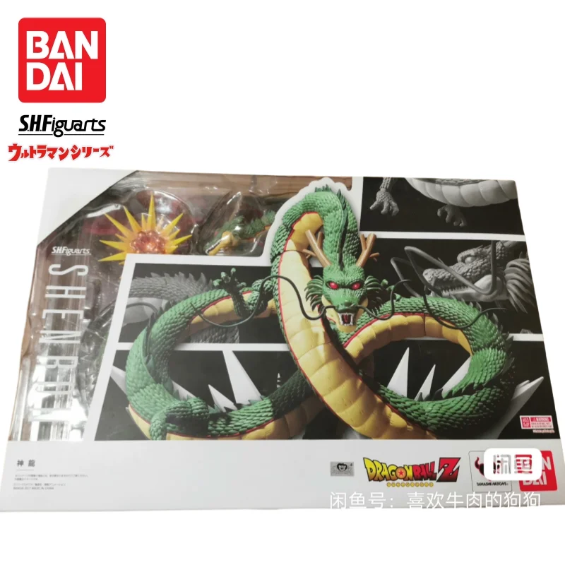 В наличии Bandai S H Figuarts, оригинальная кукла Dragon Ball Shenron, новая фигурка в штучной упаковке, модель персонажей аниме, гараж