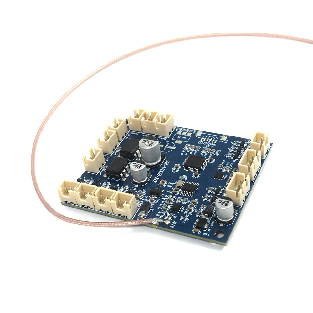 Flytec-Juego de placa de circuito Original oficial V802, juego de placa de transmisión receptora, piezas de repuesto para barco de cebo de pesca RC