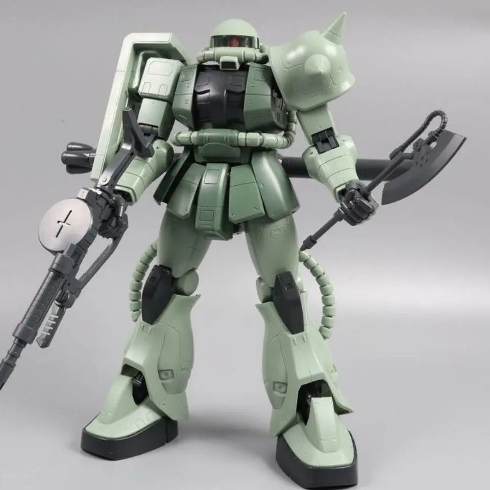 Daban Mega 1/48 Zaku 2 Kit de modelo de montagem com adesivo de água Coleção Figura de ação Kit de modelo Plasitc Brinquedos de hobby personalizados