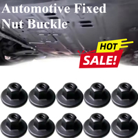 10/20/30pcs Auto Clips For Hex Head Plastic Self-Threading Nut for BMW Retainer Chassis Rear Bumper Splash Shield car interior