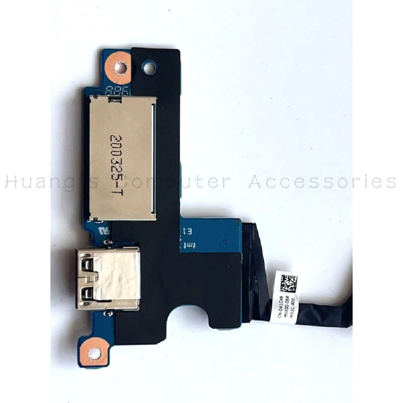 SS+NN7XH 41CXR New USB SD Card Reader IO Board With Cable For Dell G7 7500 Laptop Side Port Small Board Replacement Spare Part