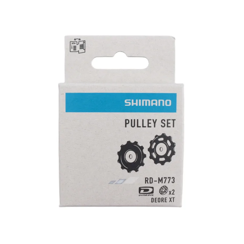 Shimano XT M773 DYNA-SYS High Grade PULLY SET Suitable For RD-M773 Guide and Tension RD-M773 Set Original Shimano Parts