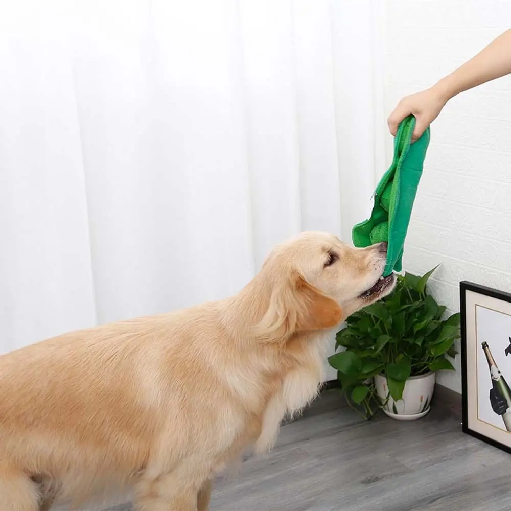Tapete para snuffle para perros pequeños y grandes, dispensador de golosinas, alimentador lento, suministros para mascotas, juguete para olfatear perros, juguete para masticar para cachorros, rompecabezas para perros