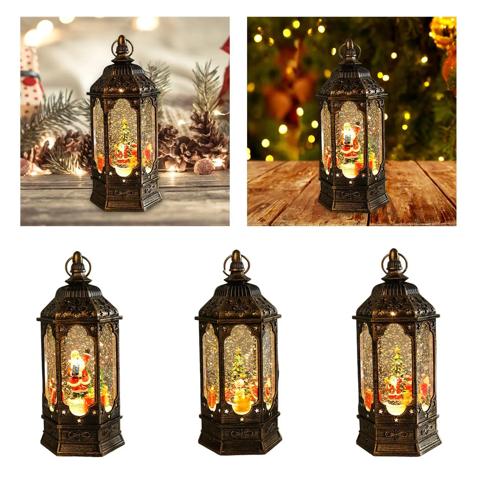 

Musical Snow Globe ,Snow Globe Lantern, Illumination Christmas Seasonal Home