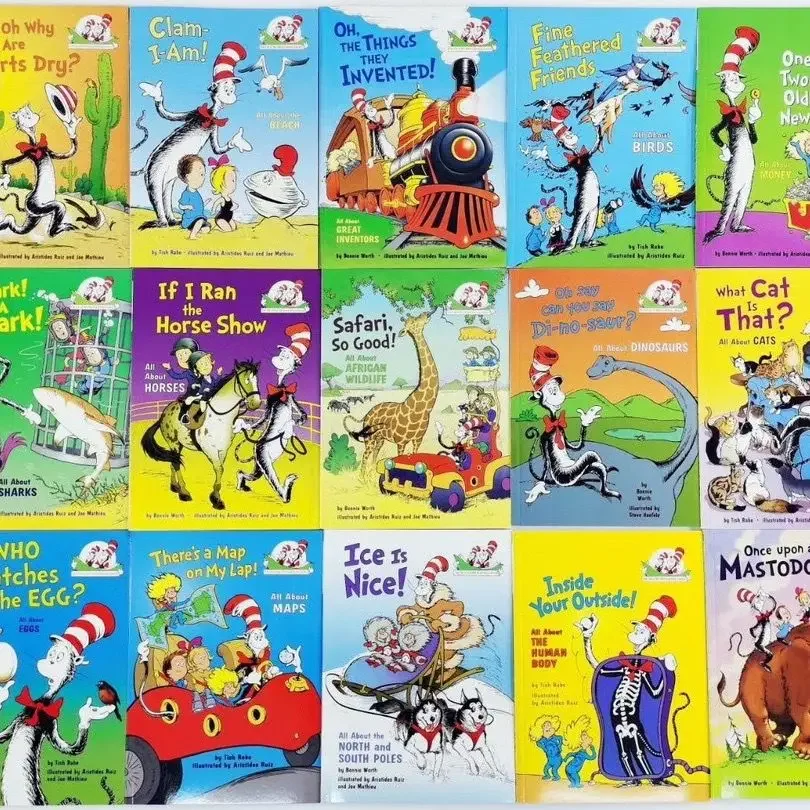 Random 11 Boeken Dr. Seuss Serie Interessant Verhaal Kinderfoto Engelse Boeken Kids Child Festival Cadeau Speelgoed Verlichting