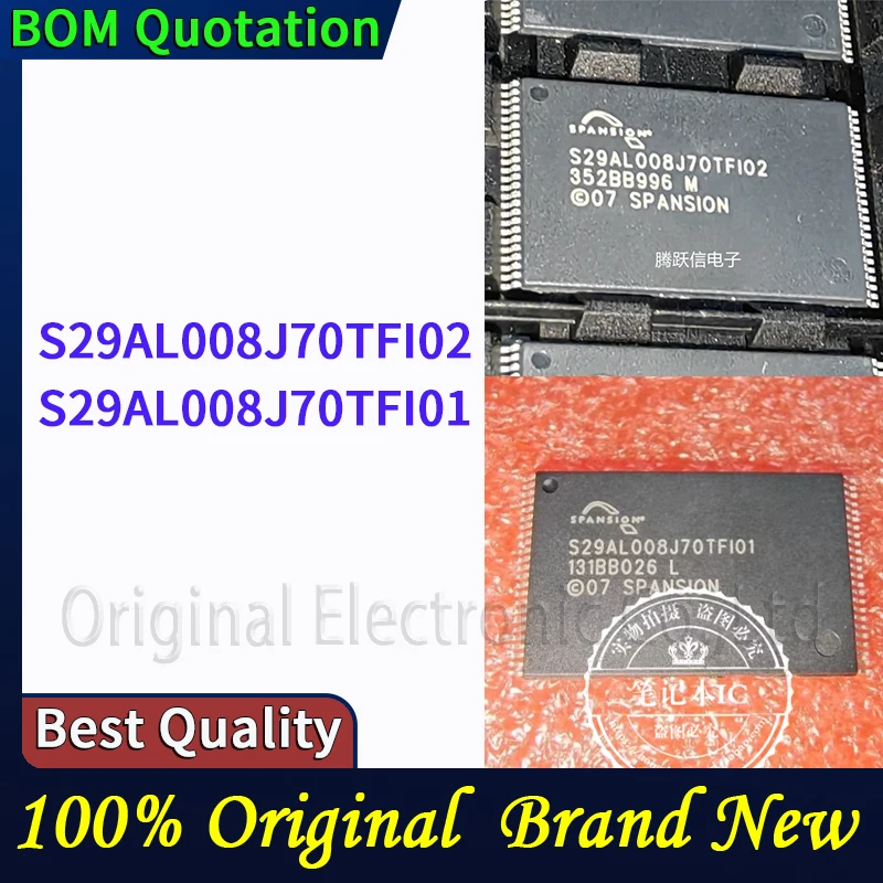 S29AL008J70TFI02 S29AL008J70TFI01 Black PC shell