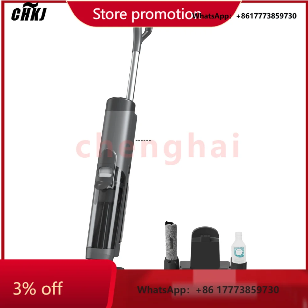 

CHKJ-NEW2025Y19PLUS Wet Dry Vacuum Cleaner 5000mAh Battery 17000Pa Strong Suction Water Wet and Dry Floor Vacuum Cleaner
