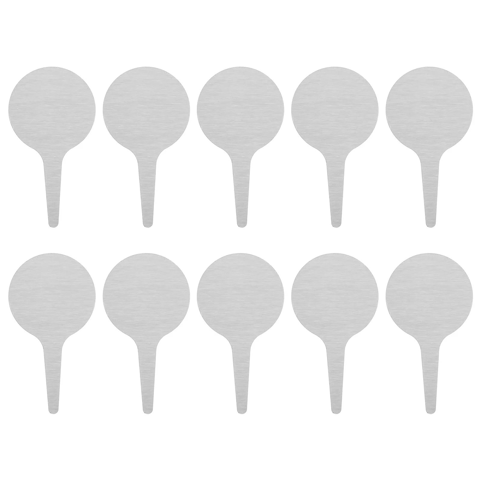 

50 Pcs Stainless Steel Plant Labels Mini Metal Garden Markers for Labeling Plants Flower Tags Gardening Accessories