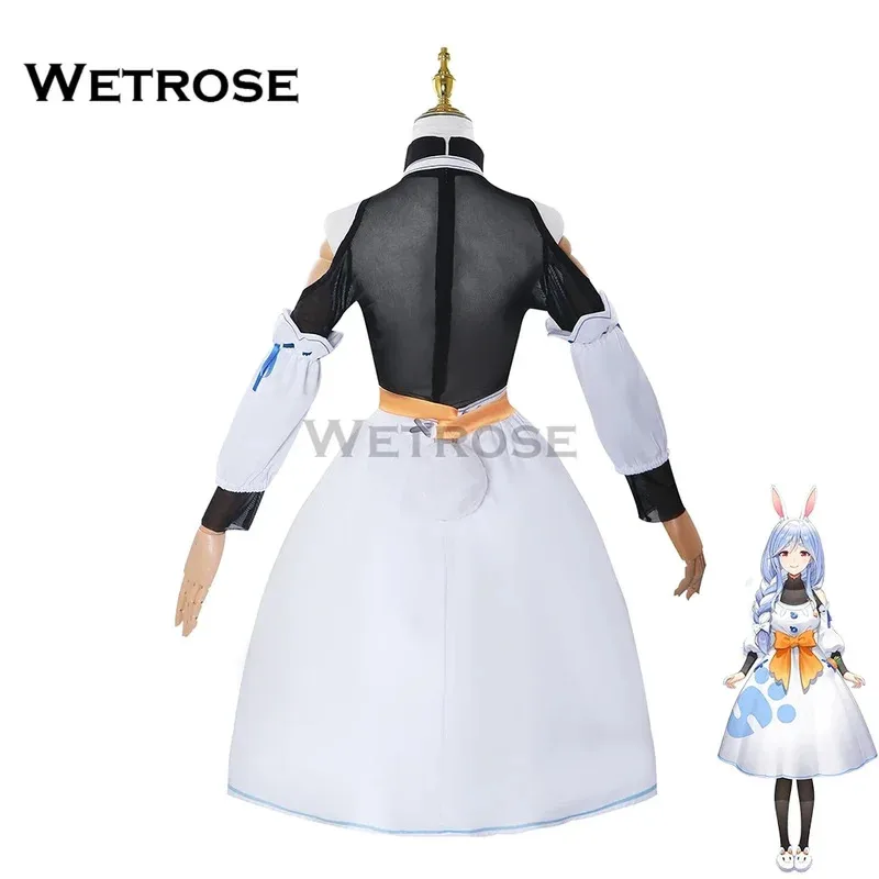 【Wetrose】متوفر في المخزون أزياء Pekora Mami التأثيرية Usada Pekomama Hololive Holo Vtuber Peko مجموعة الأم والأم مامي شعر مستعار لعيد الهالوين وعيد الميلاد