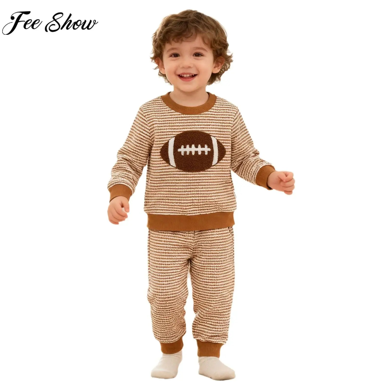 

Детский повседневный спортивный костюм для регби на весну и осень для мальчиков, спортивный костюм, толстовка с длинными рукавами и брюки для активного отдыха, пляжного отдыха