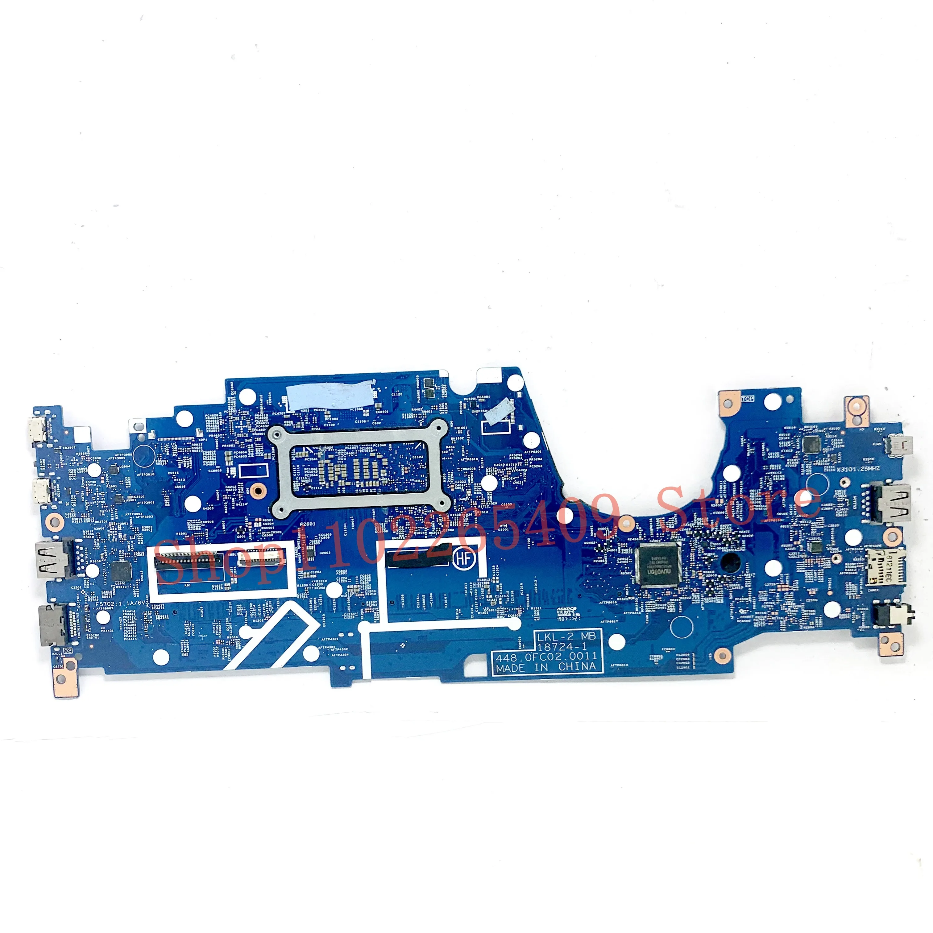 

448.0FC02.0011 Mainboard For Lenovo ThinkPad L390 Yoga Laptop Motherboard 18724-1 With SRD1V I3-8145U CPU 100% Full Working Well