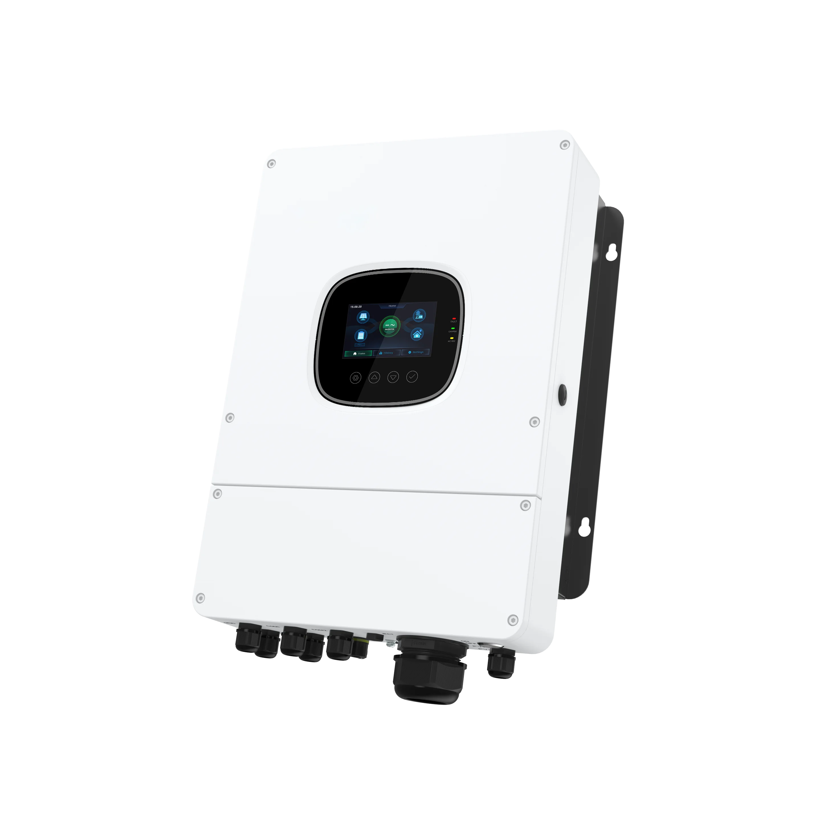 

POWALK PA-SEI-5.5K-SP 48V All-in-One Hybrid 5.5kW Solar Inverter For Home Dual MPPT 16A RV Lithium/Lead-Acid Single/Three Phase