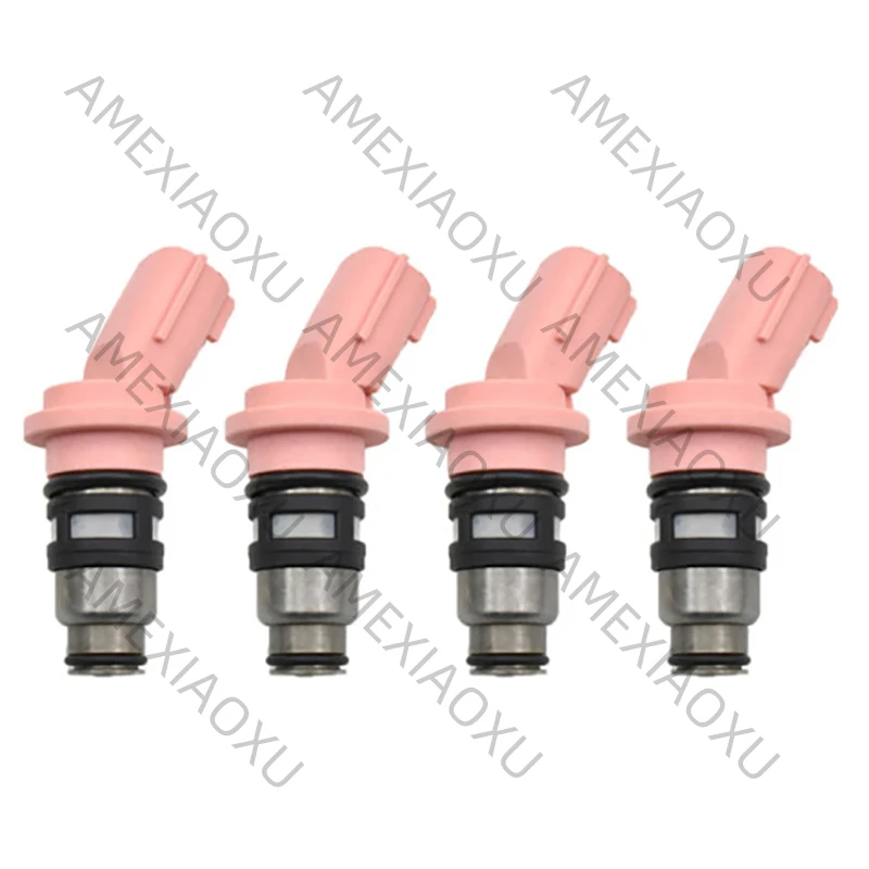 4Pcs A46-H12 Fuel Injector Fit For Nissan Almera N15 Primera P11 Sunny N14 Y10 1.6L A46-H12 AMEXIAOXU