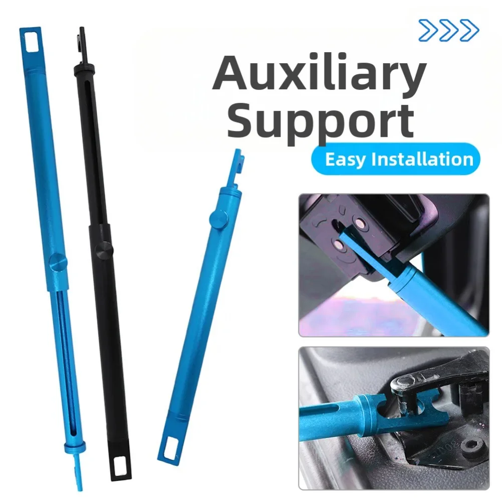 Vehicle Tailgate Support Stand Adjustable Design With Strut Pole For Enhanced Air Circulation And Trunk Access