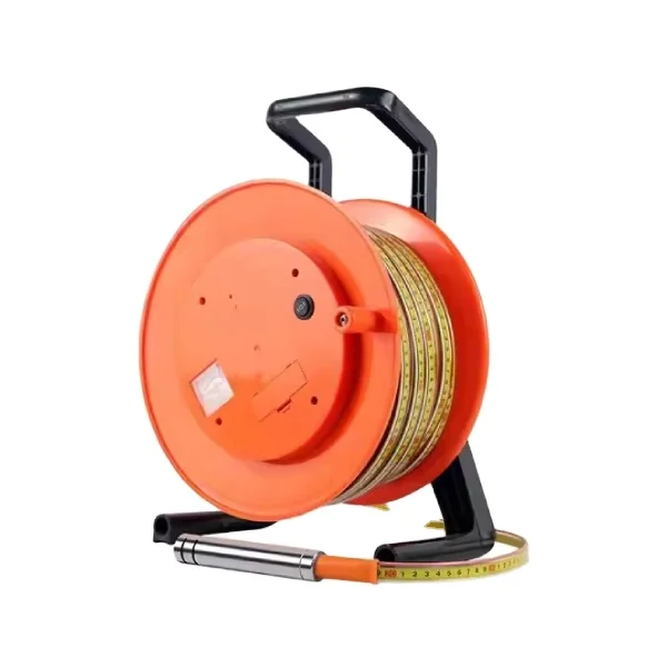 30m 50m 100m 200m 300m Water Level Indicator ,Steel Ruler Tape with Probe Dipper /Water Level Meter