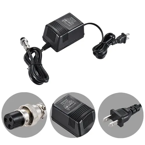 Adaptador de corriente 17V 420mA consola mezcladora fuente de alimentación adaptador de CA conector de 3 pines entrada de 220V para Yamaha F4/F7/6FX/MG82X