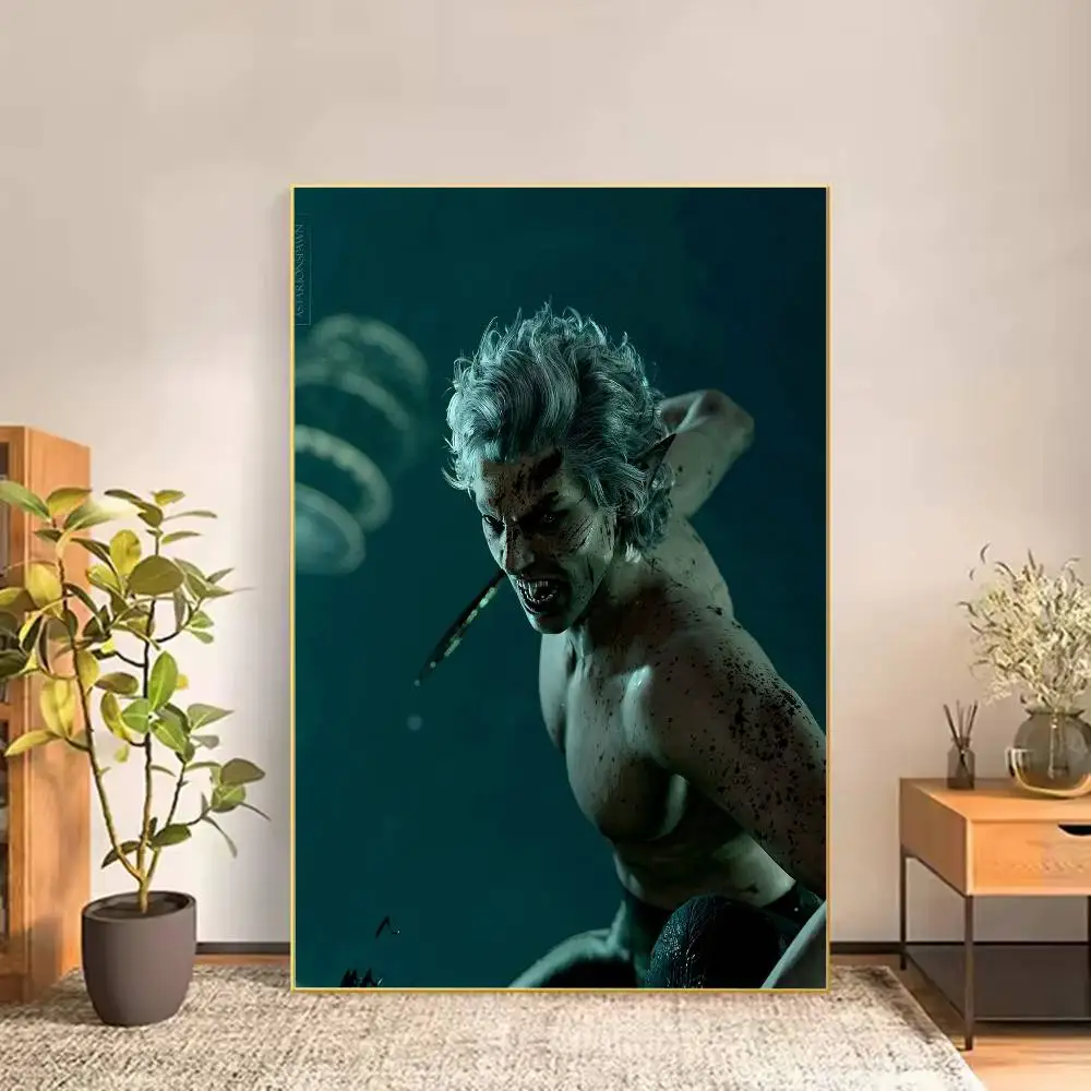 A-Astarion From Game B-Baldur-S G-Gate-3 Poster Versatile HD Waterproof Wall Art Self-Adhesive Decor for Any Space Ideal Gift