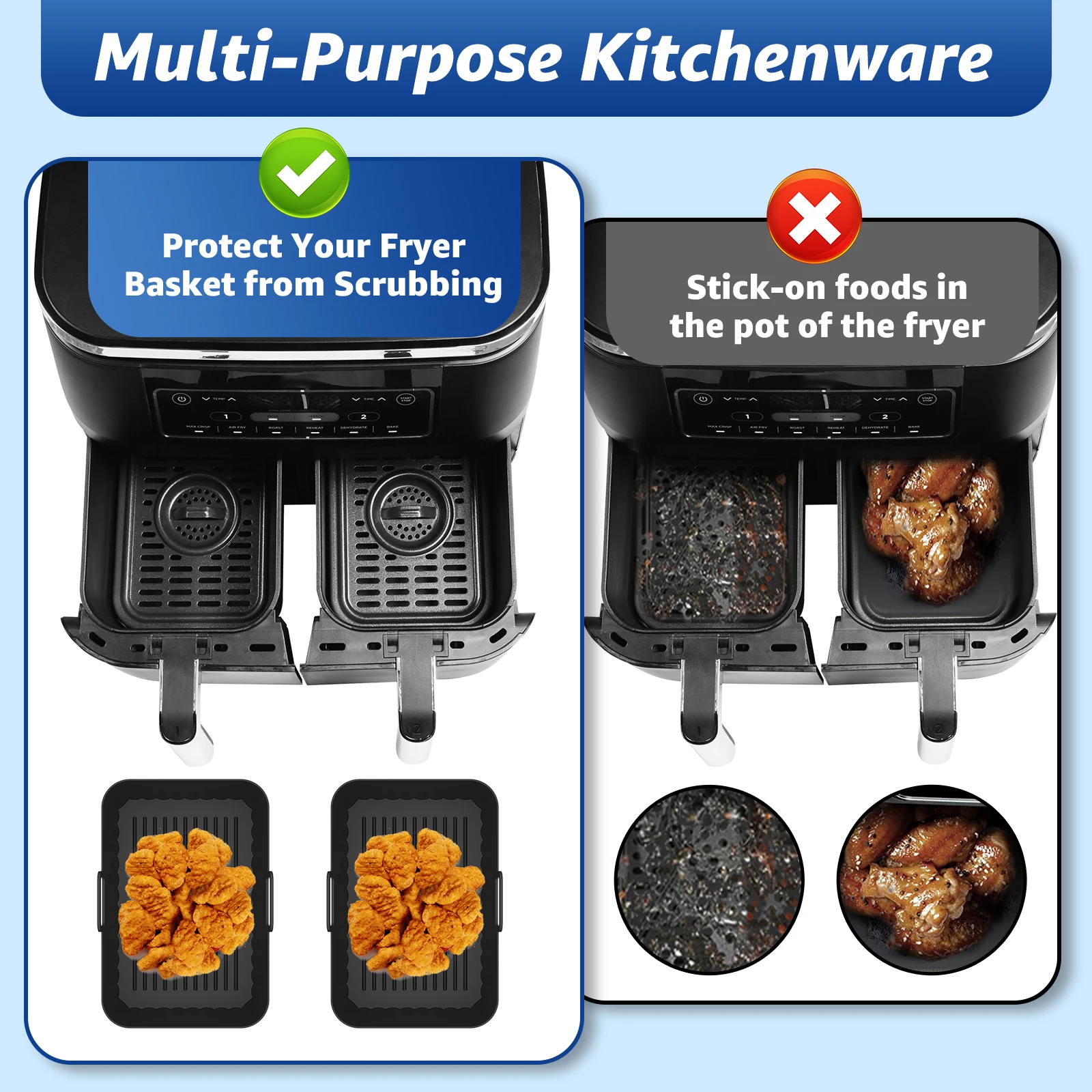 Wiederverwendbarer Silikon-Luf – Kitchen Oven Baking Pans Bewertung und Preis