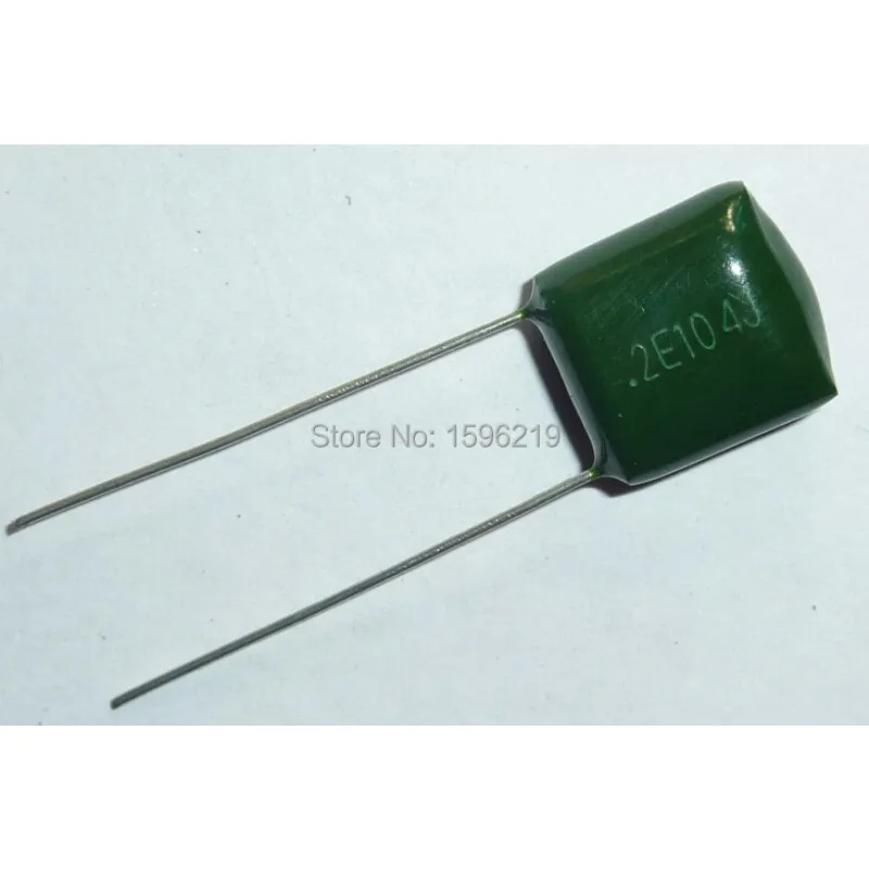 

200pcs Mylar Film Capacitor 250V 2E104J 0.1uF 100nF 2E104 5% Polyester Film capacitor - Free Shipping