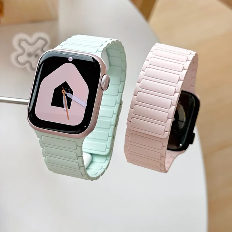 Pulseira magnética de silicone - Milanese Loop Magnetic avaliação e preço