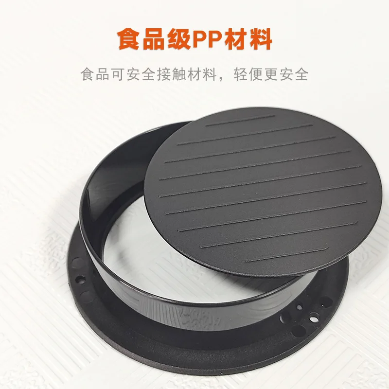 Round Shaped Food Compressor for Burgers Steaks Patties Rice Cakes DIY Cooking Tool Lightweight Durable Kitchen Gadget Ideal for