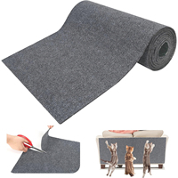 Trimmable Cat Scratcher Mat, Self Adhesive Carpet Mat Pad Replacement for Cat Tree Shelves Post Couch Wall Furniture Steps DIY