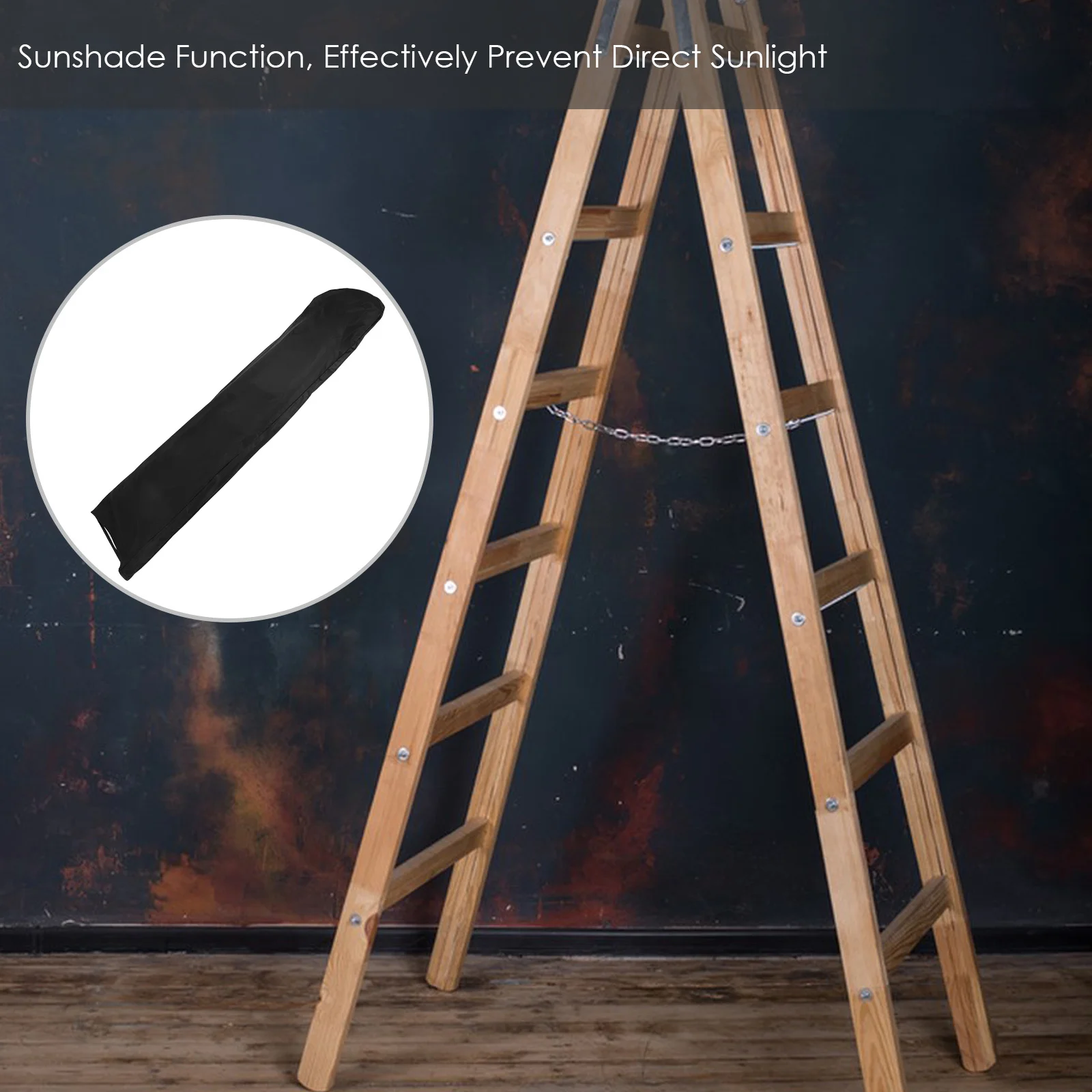 

Heavy Duty 420D Waterproof Ladder Cover Foldable Design for Outdoor Indoor Use Protection Bed Ladder Safety Cover