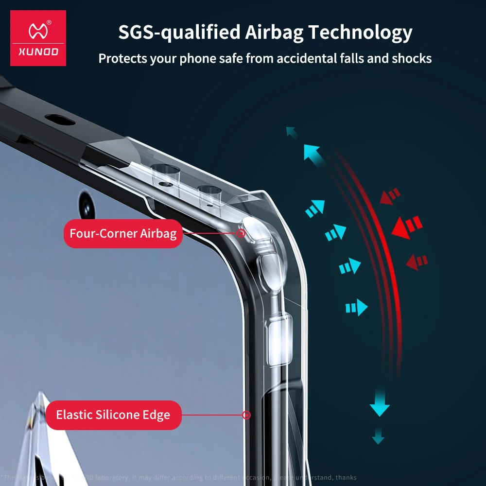 Etui magnetyczne Xundd do Oneplus 12 Poduszka powietrzna zapobiegająca upadkom Ochrona aparatu Składany uchwyt magnetyczny Etui do Oneplus 12