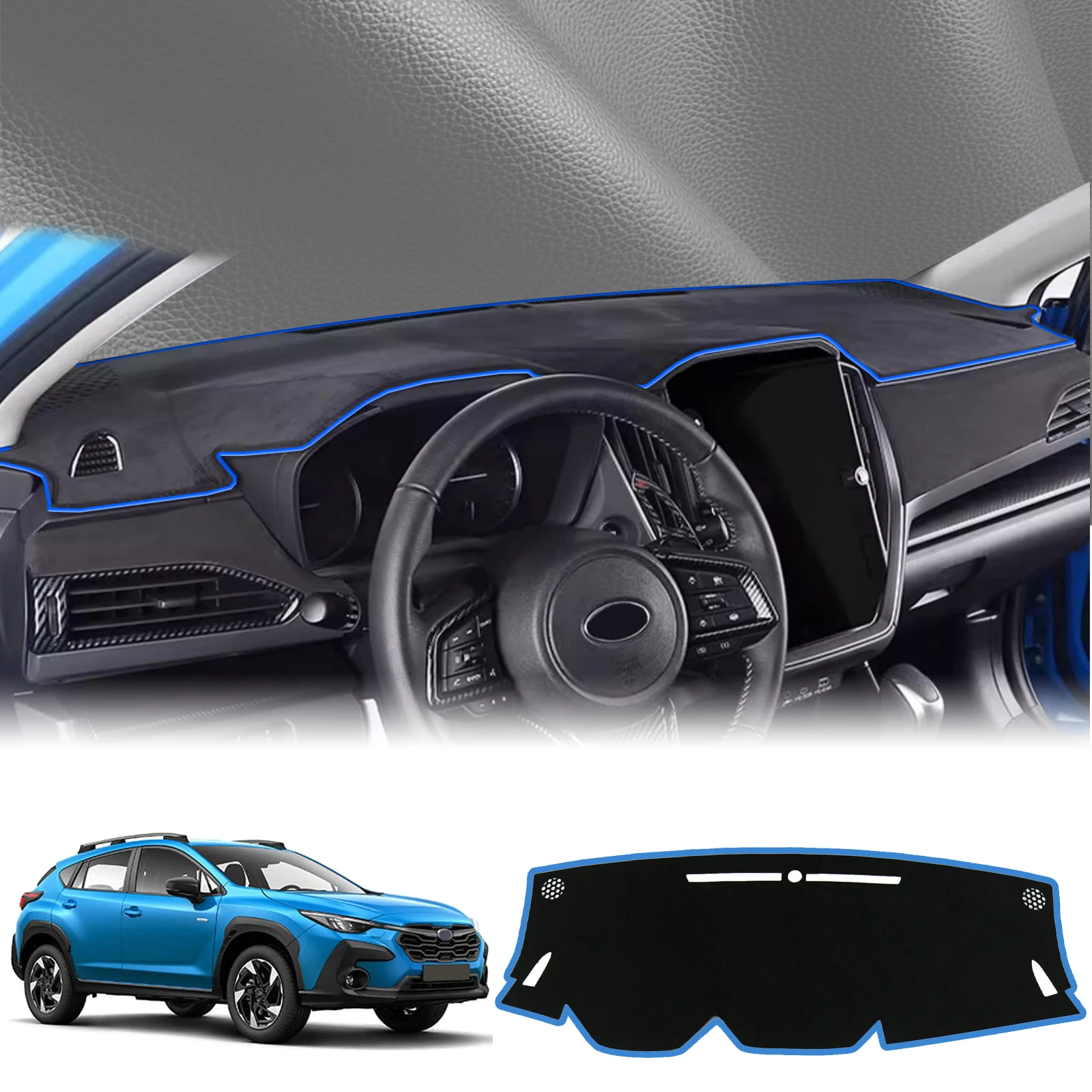

fit for Subaru Crosstrek 2024 2025 2026 Dashmat Dashboard Cover Pad DashMat Sunshade Protective Carpet Car Accessories