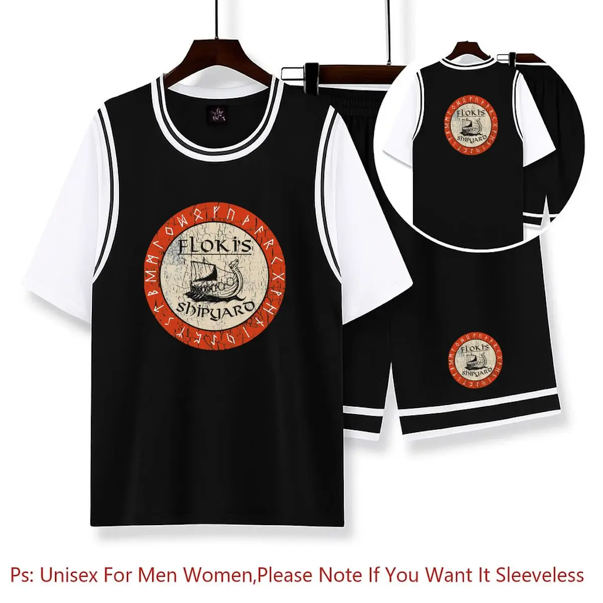 

Flokis Shipyard Kattegat Norse Mythology Freyja Freyr Yggdrasil Basketball Jersey Sets Quick Dry Free Custom Basketball Uniform