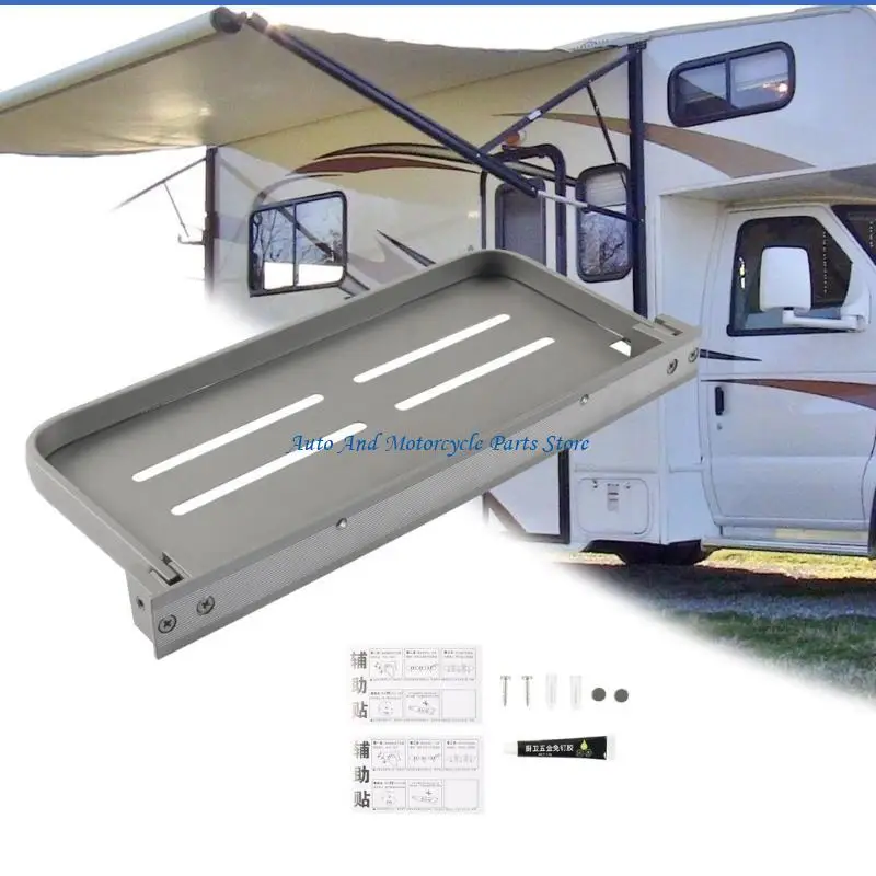 P9FD 30cm/40cm RVs Montada parede Plataforma flutuante Plataforma armazenamento Acessórios para campistas