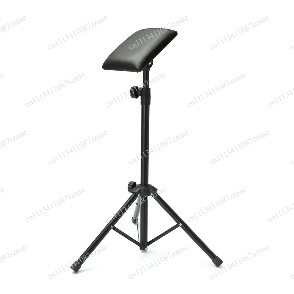 Portable Iron Tattoo Arm Leg Rest Stand Fully Adjustable Stool Chair, for Tattoo Studio Work Supply Bed 65-125cm Height Use