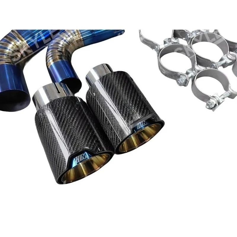 Catback Exhaust for M8 F91/f92/f93 4.4t 2017-2023 Car Exhaust System Escape Stainless Steel Exhaust Pipe Muffler