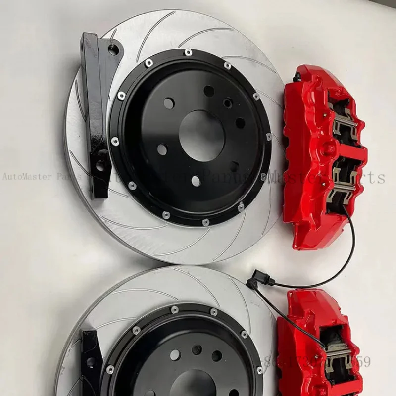 Brake Kit GT8 Racing Brake Calipers Big Brake Kit 8 Pot Caliper for Rims 19 20 Inch Front Disc 355Mm 380Mm 400Mm