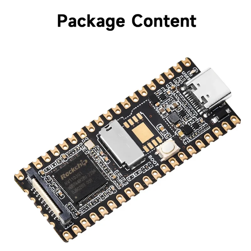 GROCE-For Luckfox Pico RV1103 Linux لوحة التطوير الدقيقة، تدمج معالجات ARM Cortex-A7/RISC-V MCU/NPU/ISP 64 ميجابايت DDR2