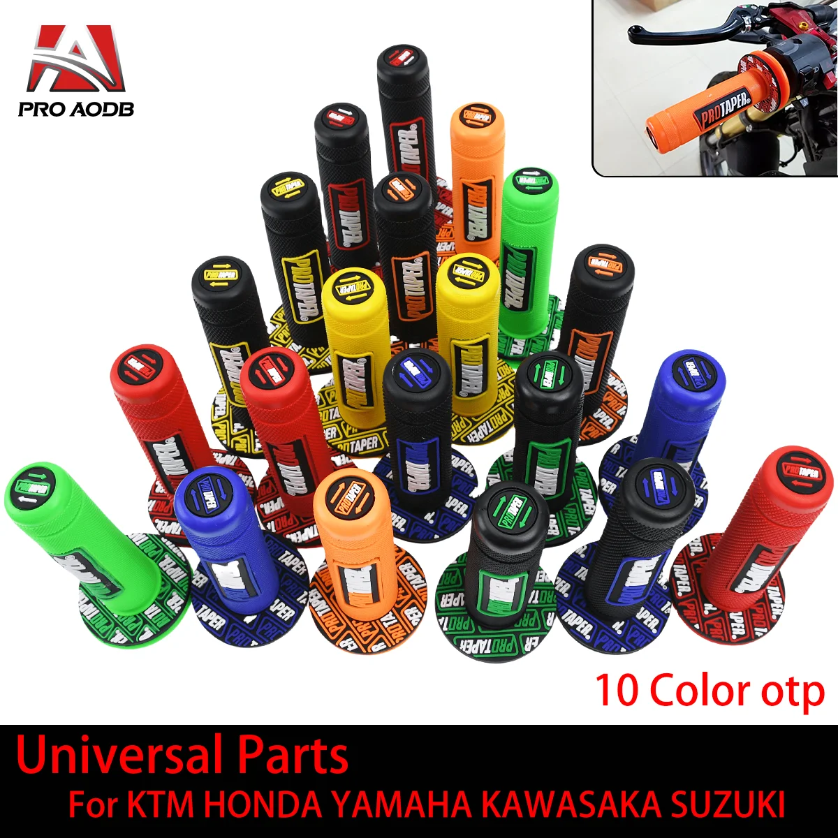 

22mm 24mm Handlebar Grip Gel Brake Handle Rubber for 7/8" moto For CRF EXC YZF Pro Taper moto Dirt Pit Bike Universal Parts