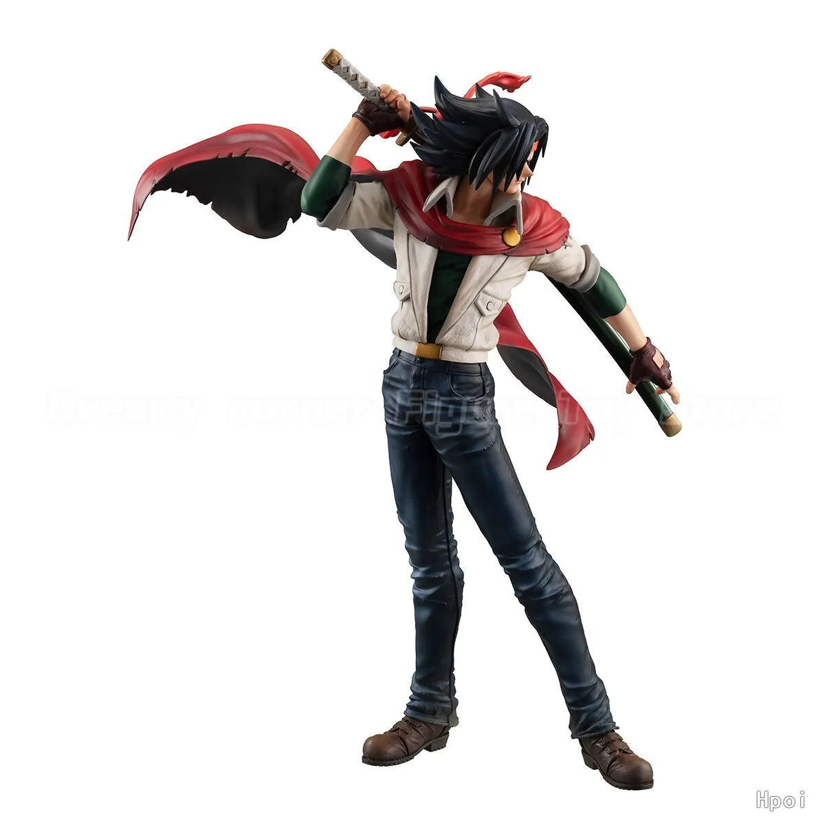 【متوفر】أصلي MegaHouse GGG MOBILE FIGHTER Domon Kasshu 1/8 ألعاب شخصيات الرسوم المتحركة مجموعة نموذج الحلي