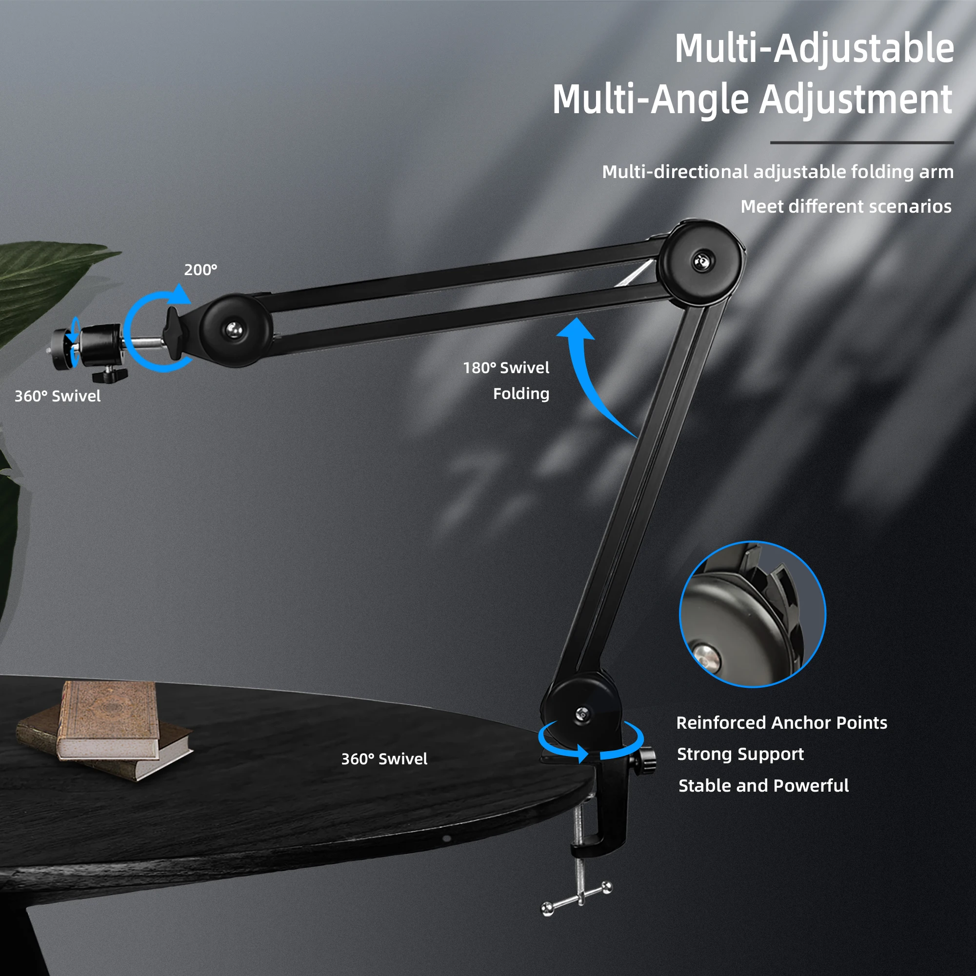 4K Microscope 150X C-Mount 48MP/13MP HDMI USB TYPE-C VGA Video Camera Upgrade bracket Measurement For PCB Soldering Phone Repair