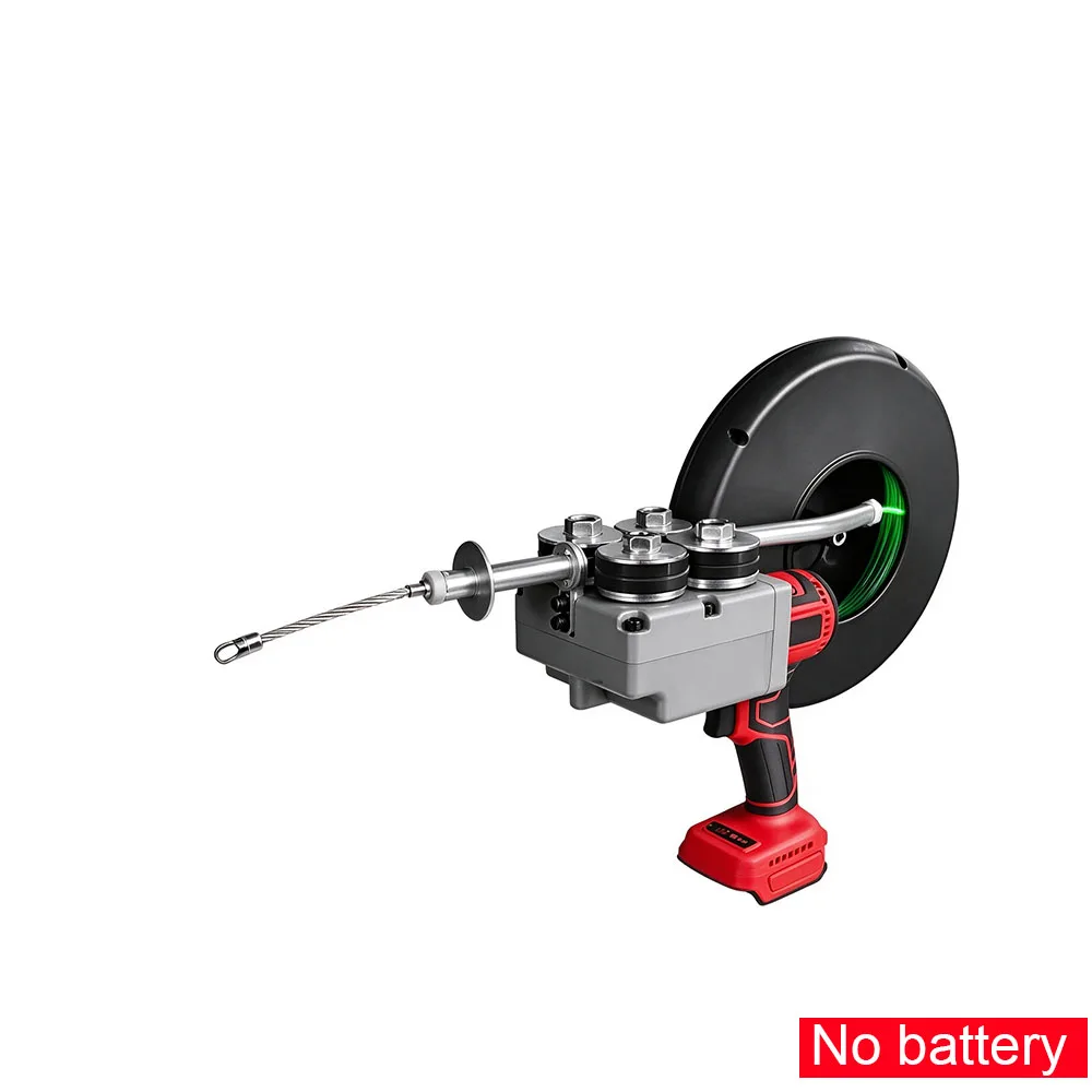 Rechargeable Threading Machine Lithium Battery Automatic Electric Wire Puller Through Wall Threader 40M Cable Feeding Tool