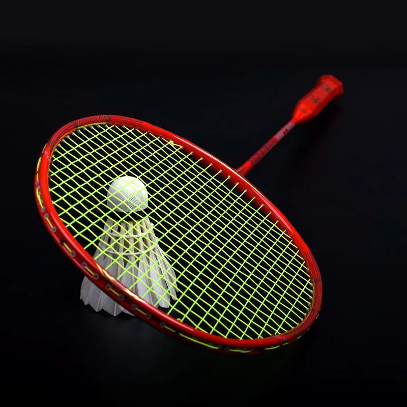 Guangyu 8U Badminton Racquet Wholesale All Carbon Racquet Ultra Light Badminton Racquet Single Racquet