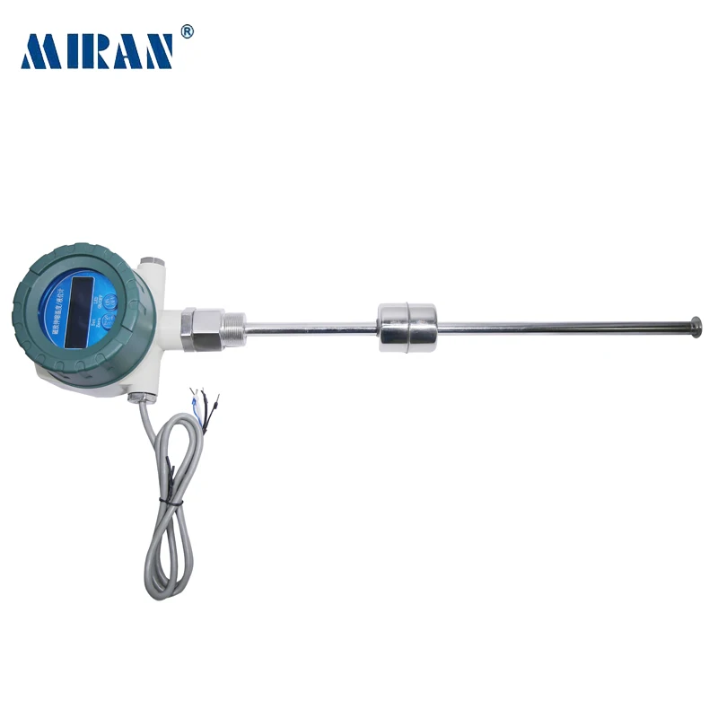 Miran Magnetostrictive Temperature Liquid Level Sensor 80mm-350mm Explosion-proof Linear Displacement Transducer Analog Output